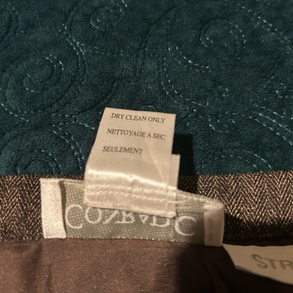 Conrad C Woman Brown Herringbone cold weather full length Skirt – Size 16 - Picture 11 of 12